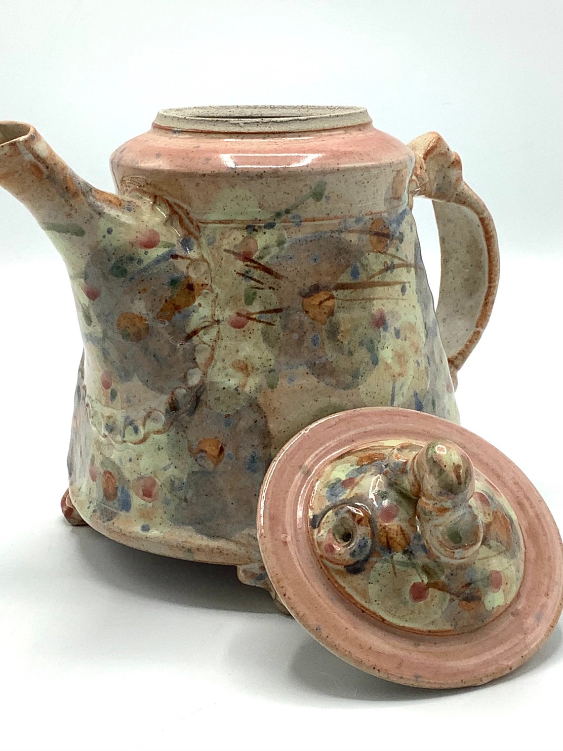 Original Handmade Teapot Created by Willie Carter of Top Farm Etsy UK