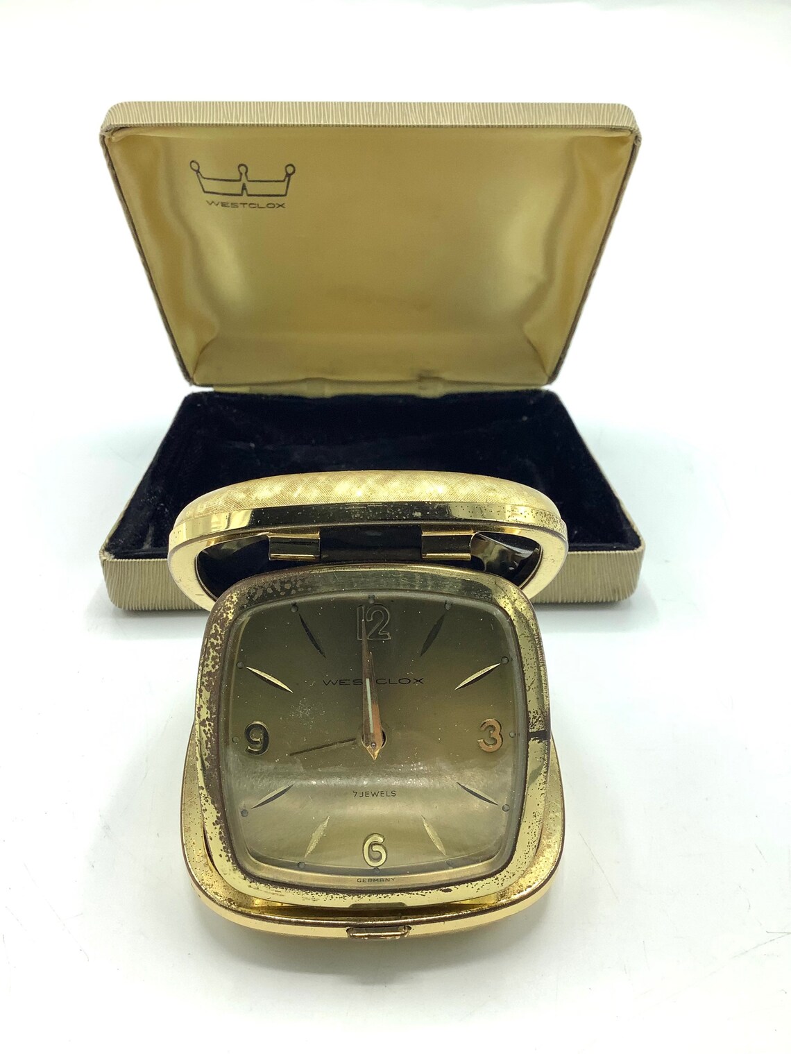 Westclox Travel Alarm Clock With Original Westclox Box Made in Etsy UK