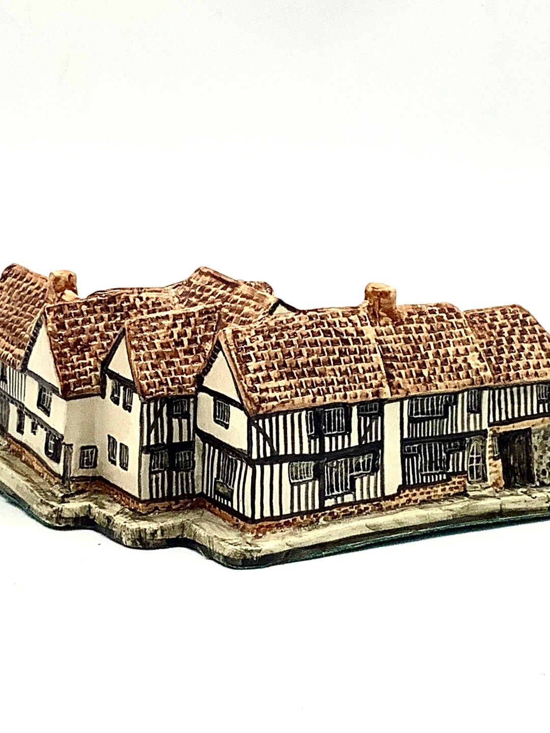 Miniature Handmade Model of the Priory, Lavenham in Suffolk England