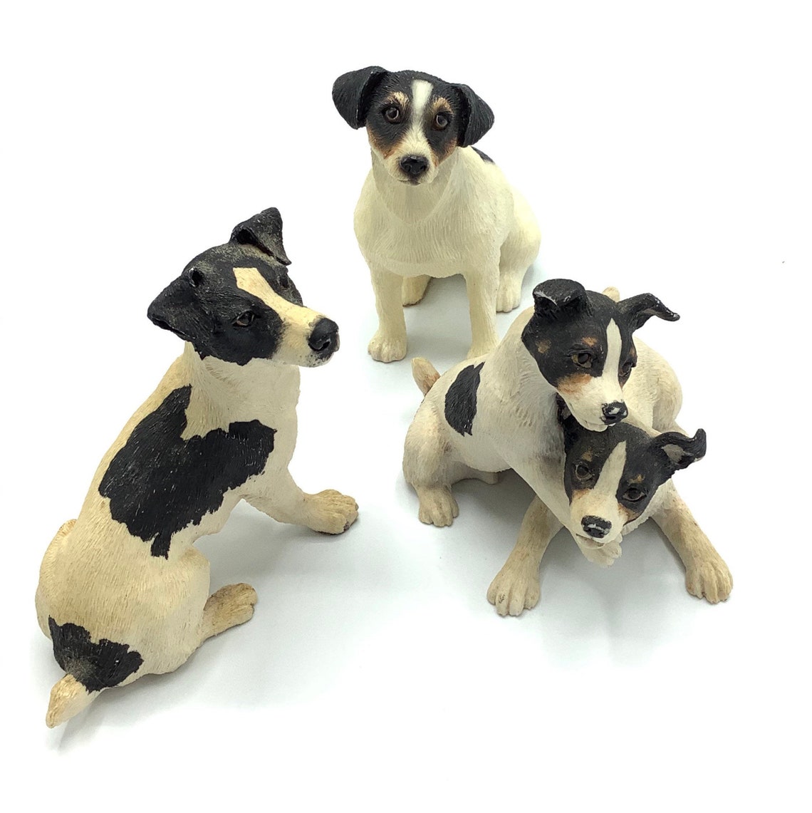 JACK RUSSELL FAMILY Made by Border Fine Arts England / Perfect Etsy
