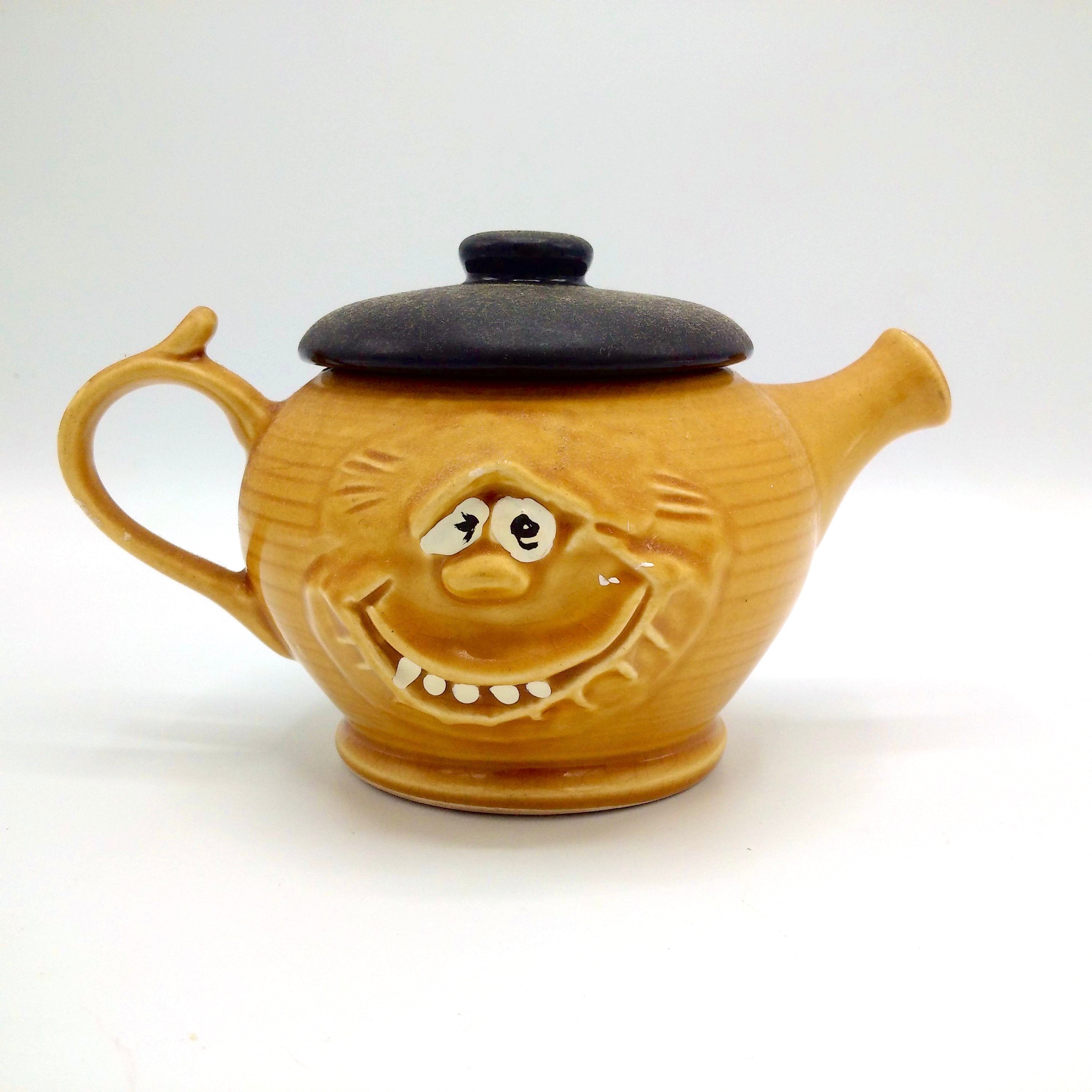 UGLY BEAUTIFUL TEAPOT Handmade in England Quirky Teapot Etsy