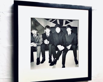 1963年のビートルズの貴重なポートレート写真を1枚の高画質ポスターに