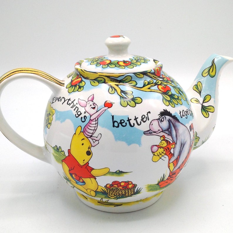 Asnew Large Boxed WINNIE The POOH TEAPOT by Paul Cardew for Etsy