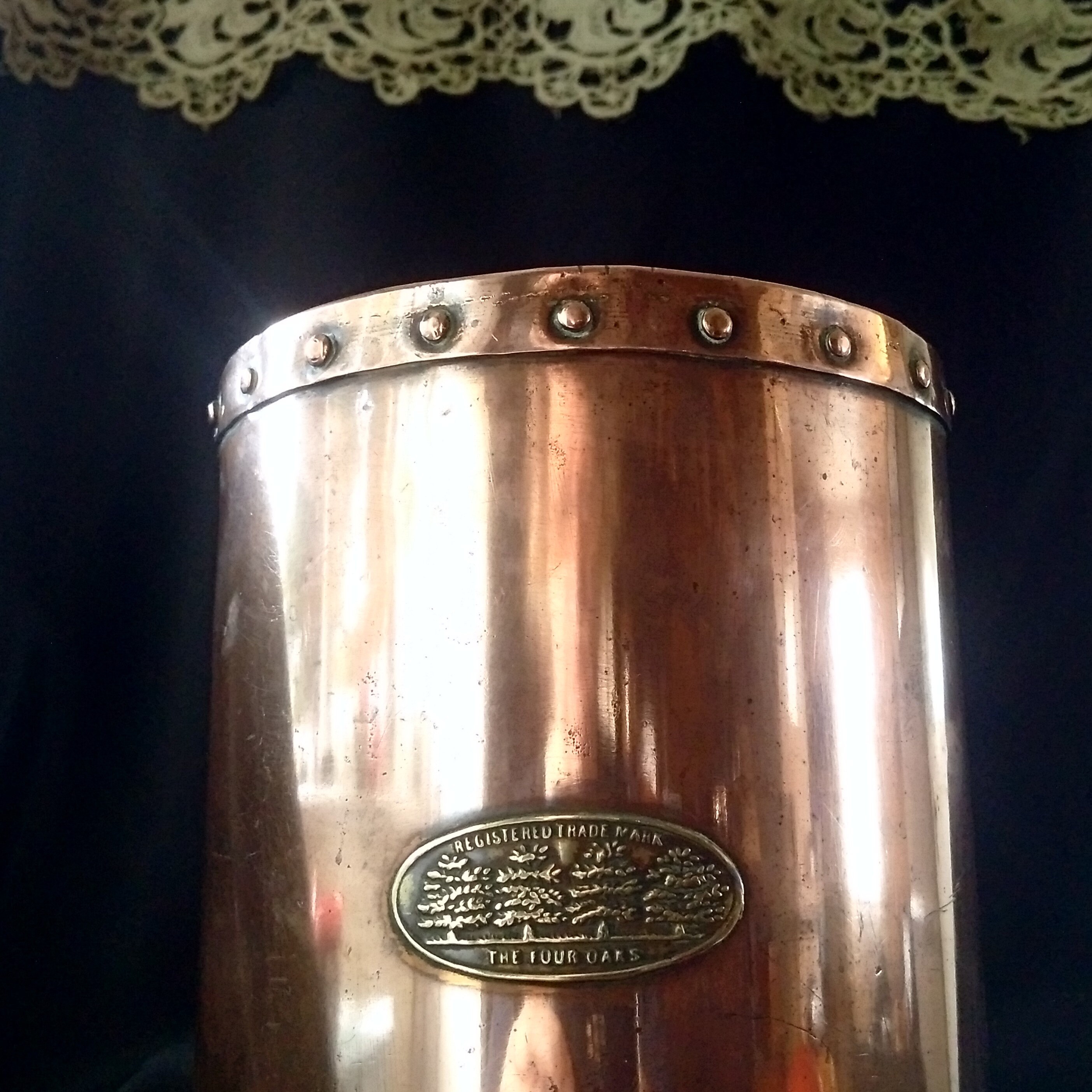 Rare COPPER MEASURING JUG by 'four Oaks' Birmingham Etsy UK