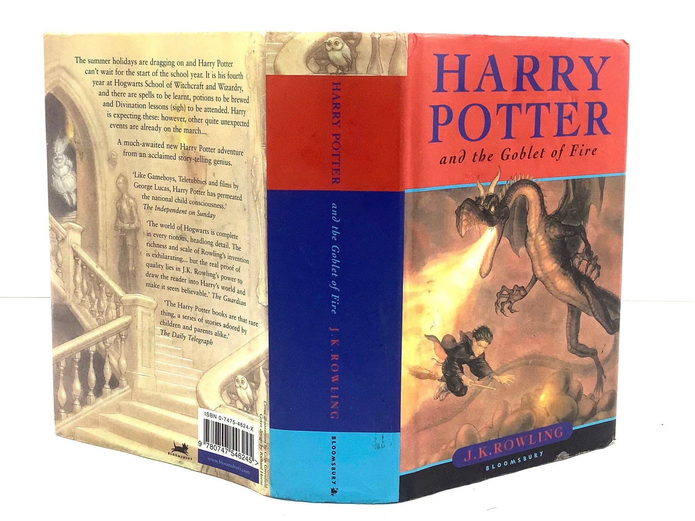 PRISTINE! Harry Potter & the Goblet of Fire 1st Edition 1st Print