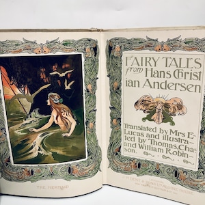 ANDERSEN’S Fairy Tales (1939) Translated by Mrs E. Lucas & Published by Dent, London / Beloved Hans Christian Andersen Stories for Children