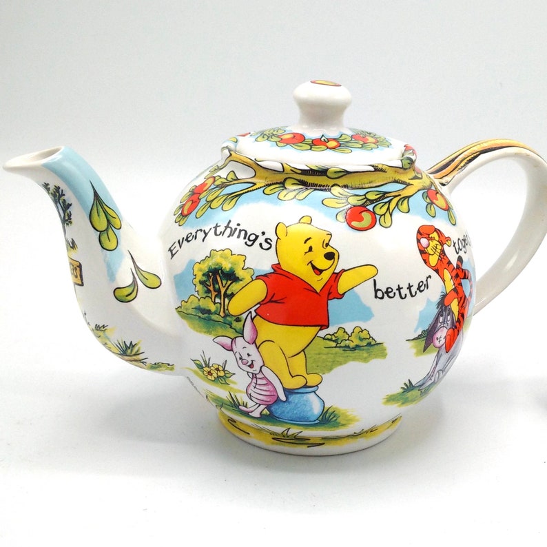 Asnew Large Boxed WINNIE The POOH TEAPOT by Paul Cardew for Etsy