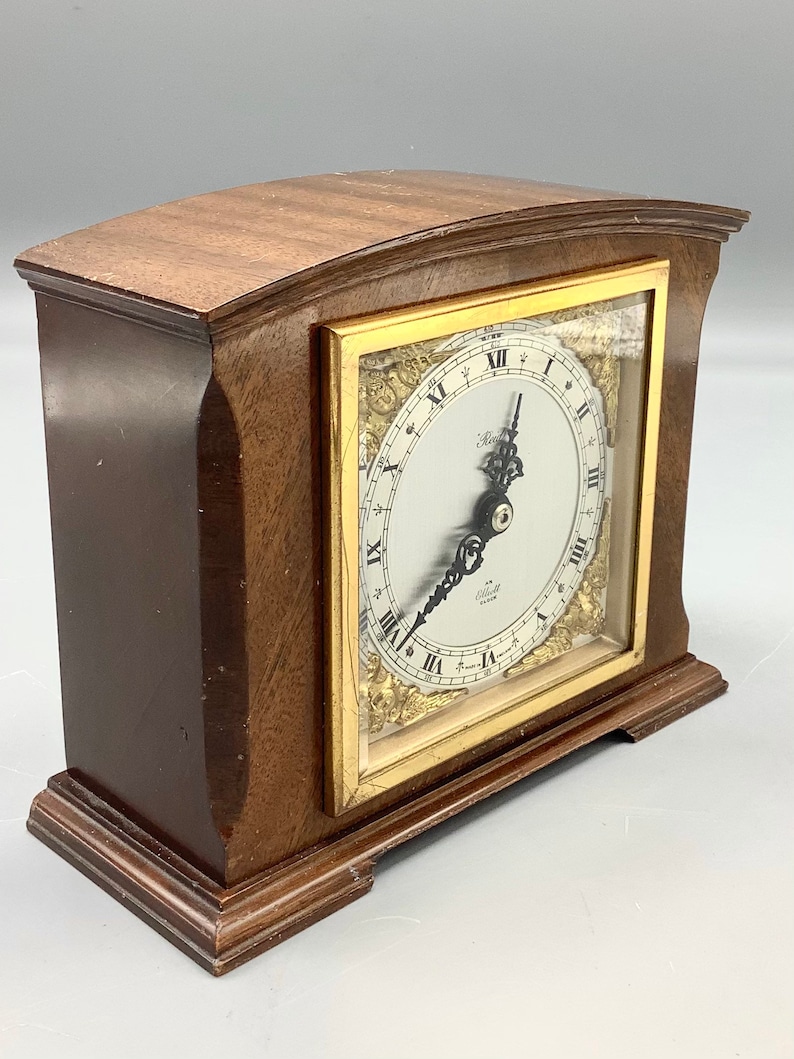 ELLIOTT london MANTEL CLOCK Made for Reid & Son / Fully Etsy