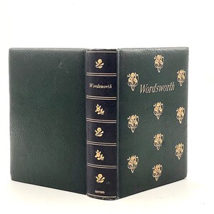 PLUS DE 100 ANS: Les œuvres poétiques de William Wordsworth (1910) Publié par Henry Frowde avec Rare Dove Cottage Catalogue