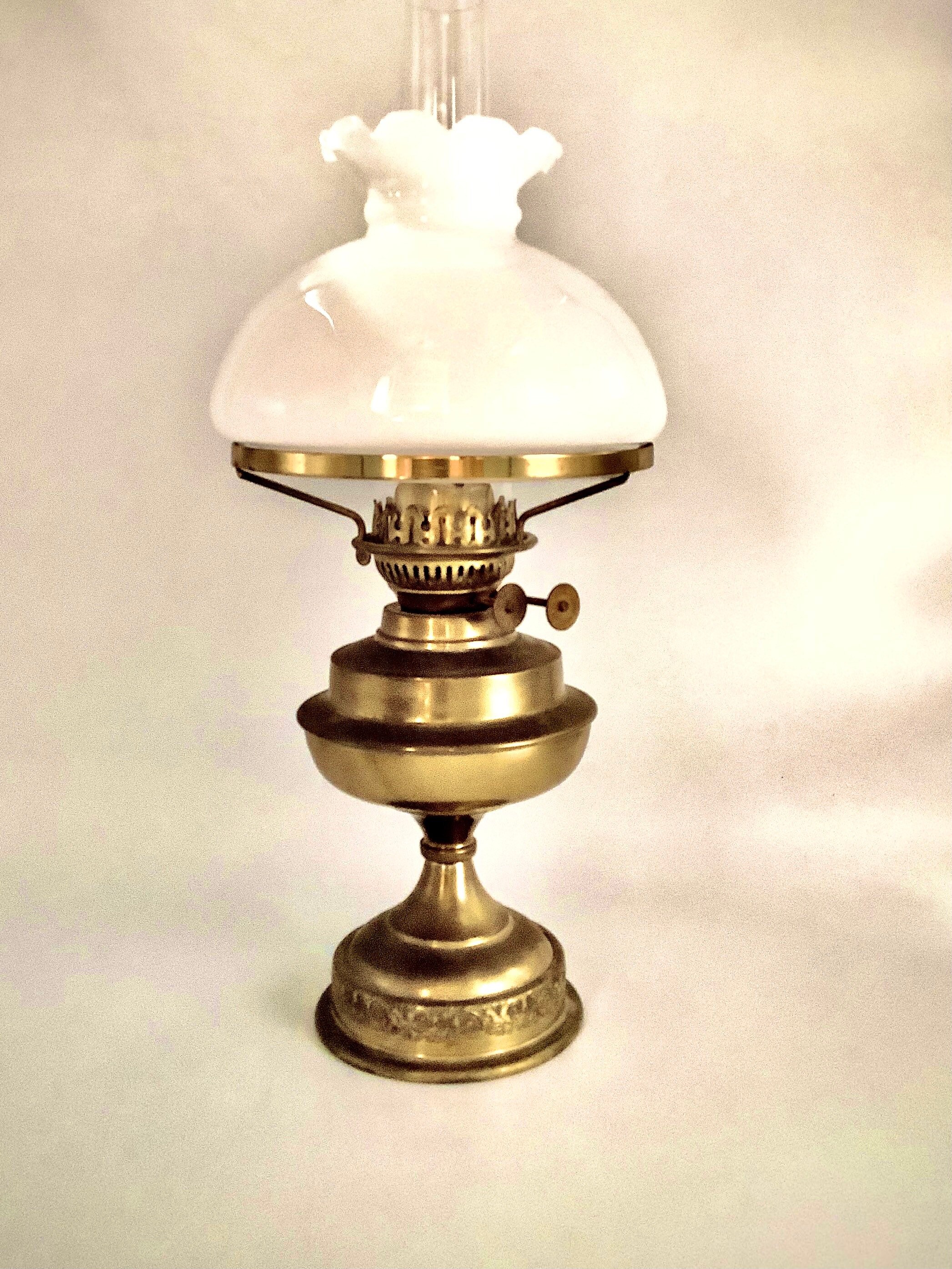 Impressive 50cm VICTORIAN DUPLEX Oil Lamp in Full Working Etsy
