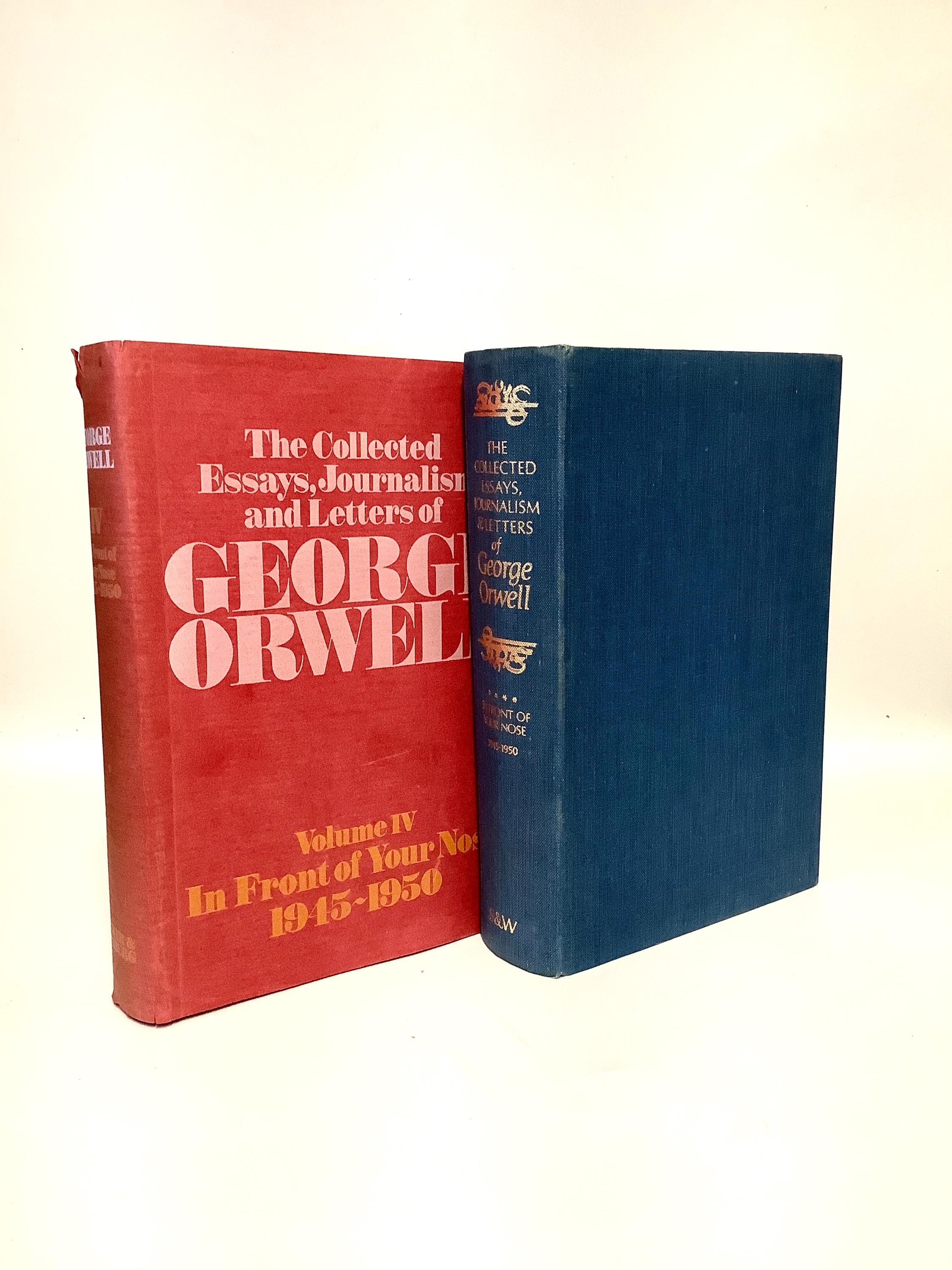 3冊セットGeorge Orwell Collected Essays… THE COLLECTED ESSAYS 3冊