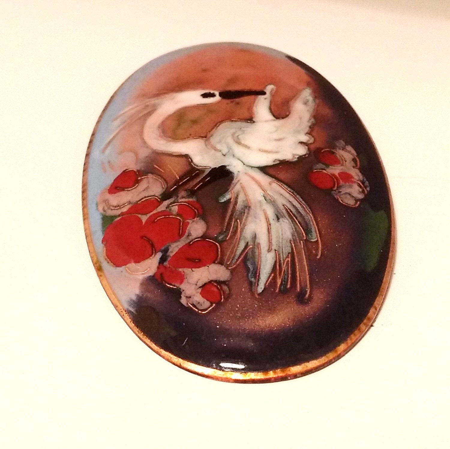 Exquisite Earlymid 20th Century Enamel on Copper Etsy