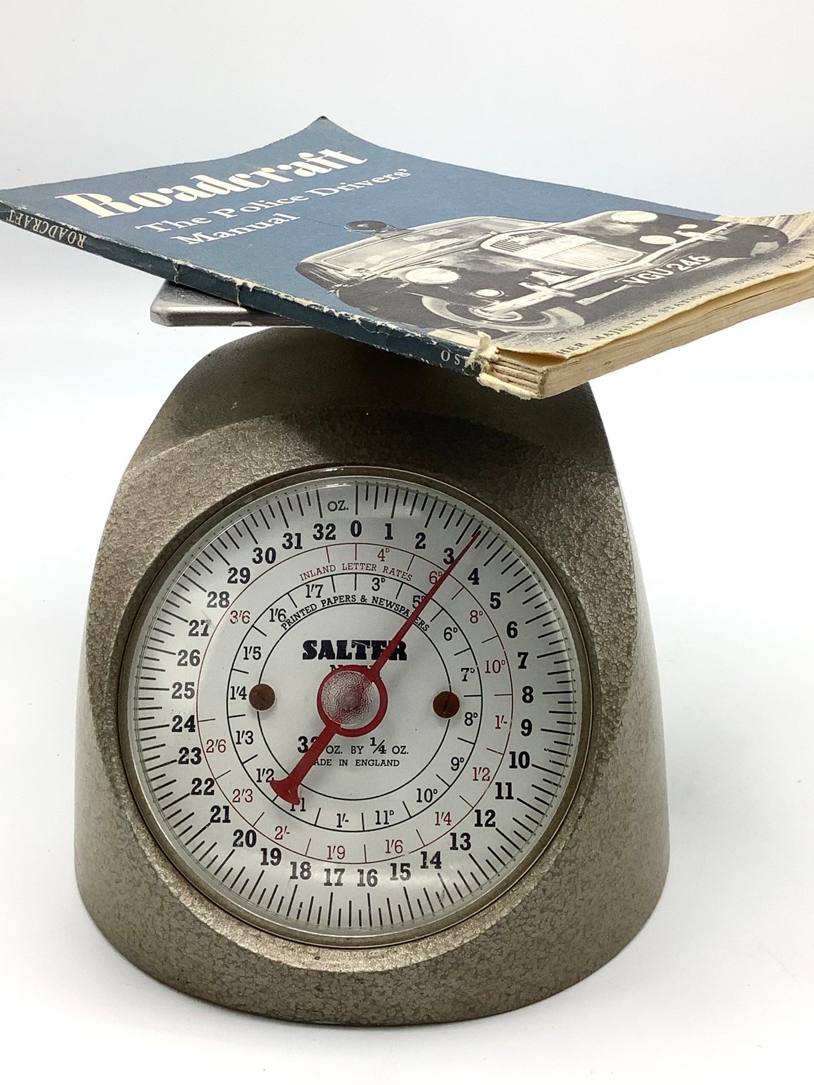 SALTER No. 155 POSTAL SCALE Showing Pounds & Ounces and Etsy