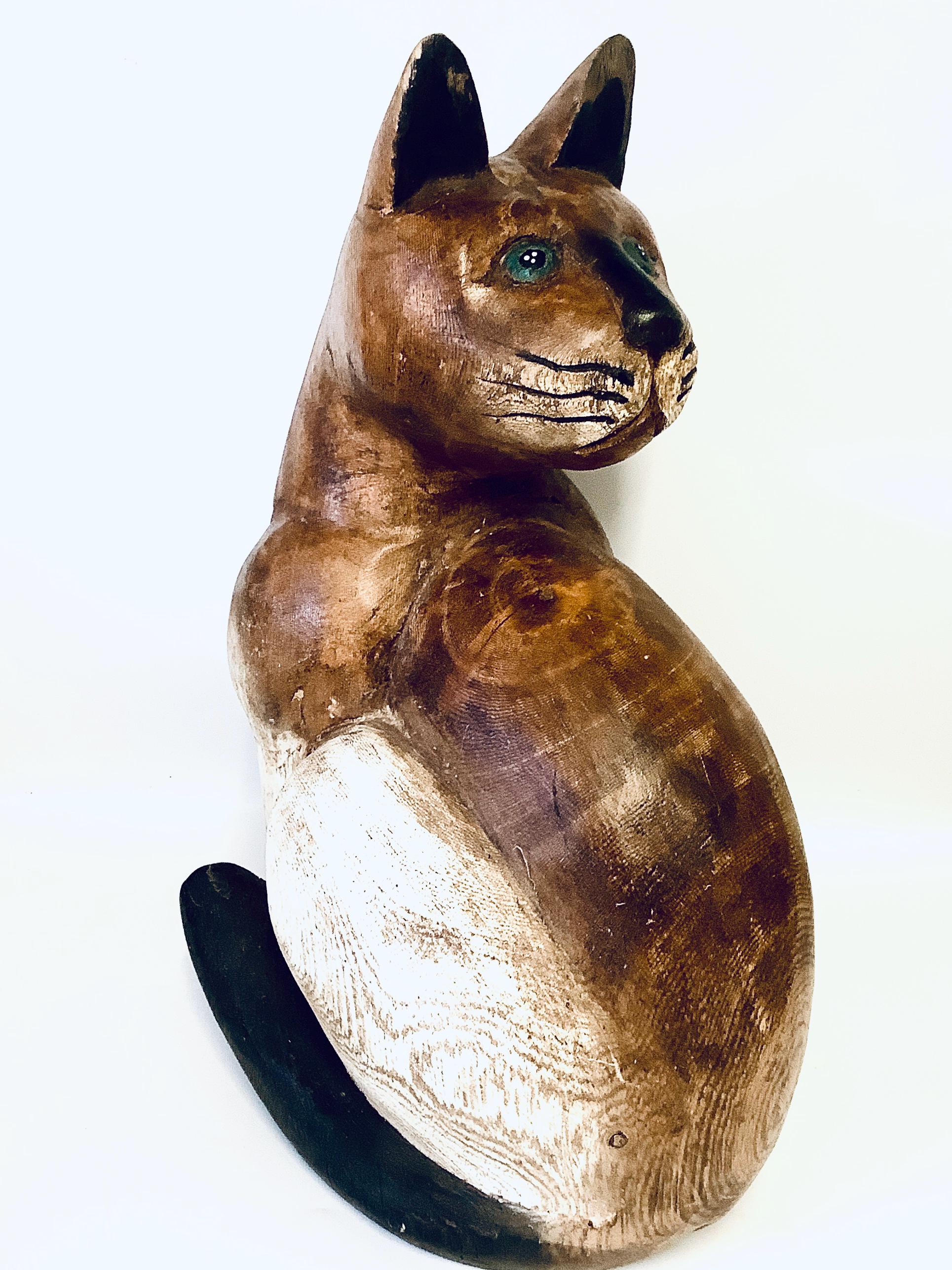 シャム猫の陶器製オブジェ – バナルオンラインショップ（BANUL