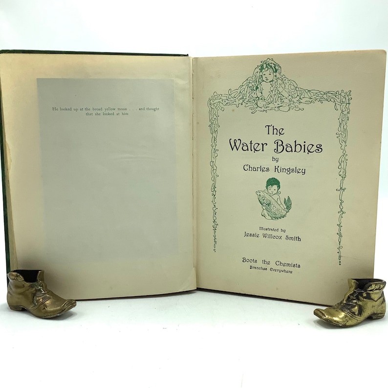 The Water Babies by Charles Kingsley, Illustrated by Jessie Willcox Smith & Published by Hodder and Stoughton for Boots the Chemist England image 3