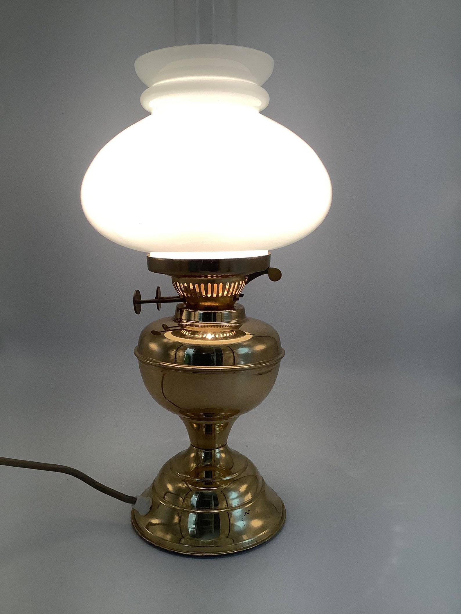 HUGE 50cm Electric Oil Lamp in Perfect Working Order With Etsy
