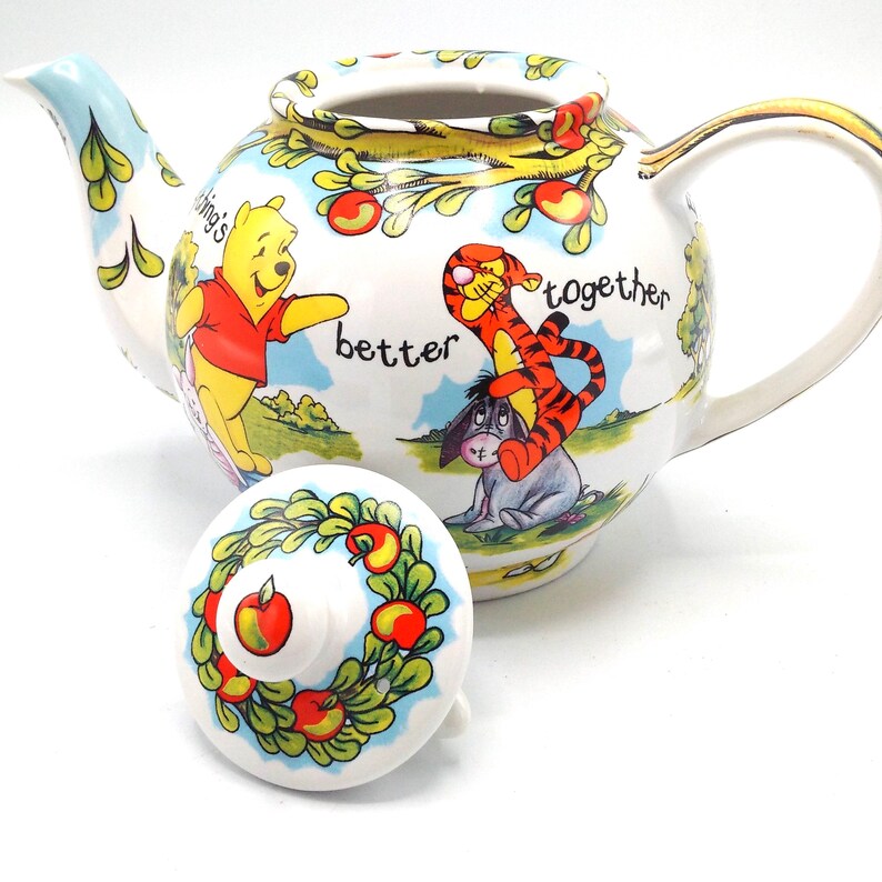 Asnew Large Boxed WINNIE The POOH TEAPOT by Paul Cardew for Etsy