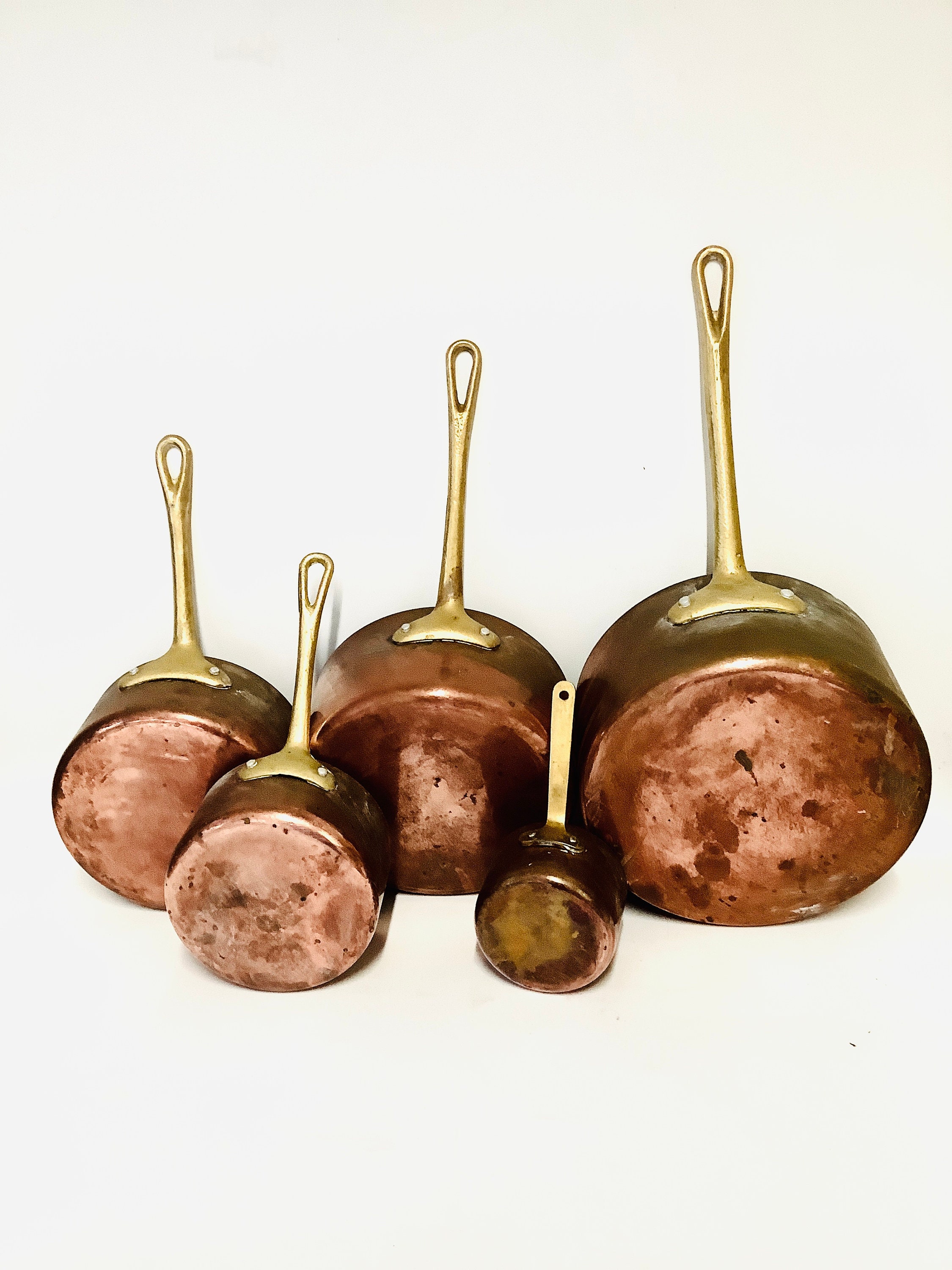 Ensemble de casseroles (6) - Aluminium, Cuivre, Laiton - Catawiki