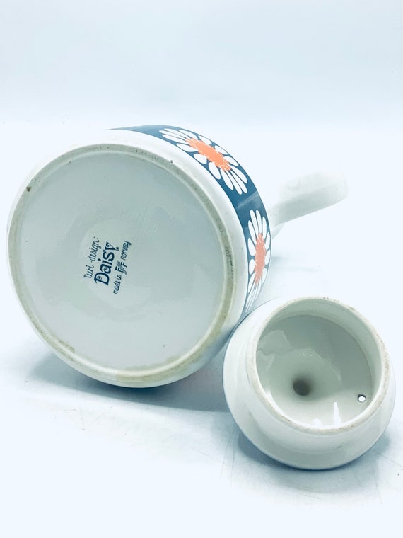 Figgjo “DAISY” Coffee Pot Designed and Made in Norway / Retro