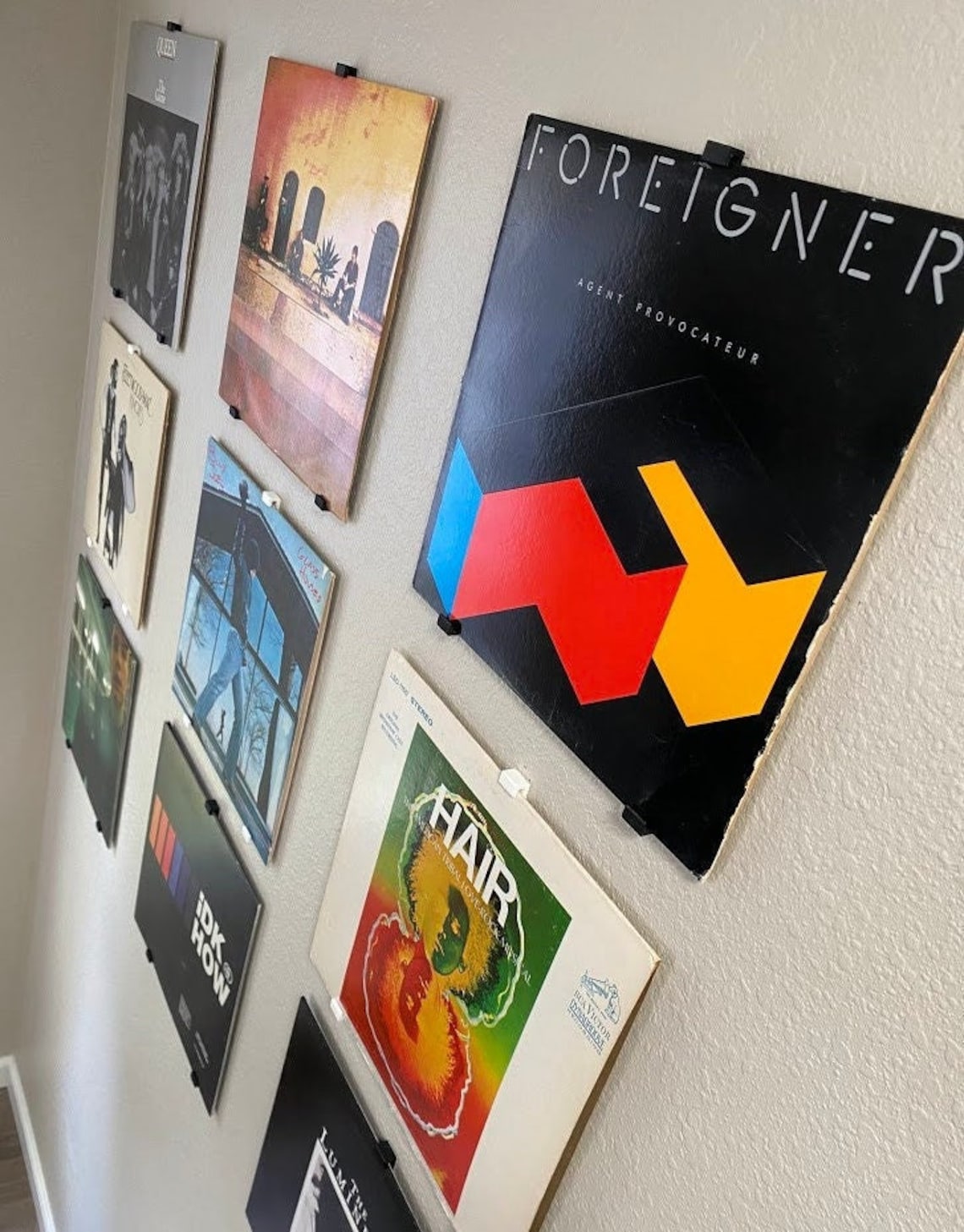 Multi-pack Minimalist Vinyl Wall Mounts Damage-free Album - Etsy