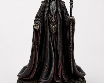Light & Dark Wizard Set | Fantasy Resin Miniatures | 28mm Tabletop Wizard Bundle