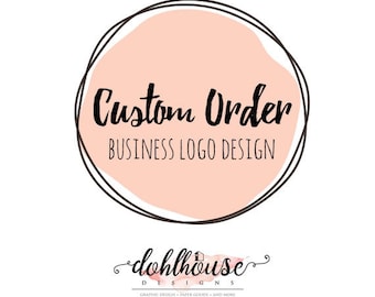 Business logo custom designed, company branding icon