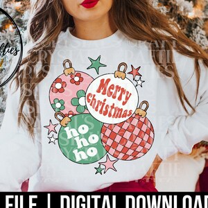 Retro Christmas Ornaments, Retro Christmas tshirt designs, Christmas Sublimation, Christmas PNG, Retro Christmas PNG, Christmas t shirt png