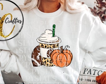 Fall Football Sublimation, Pumpkin Spice Sublimation, Fall Sublimation Download, Pumpkin PNG, Fall PNG, Fall Coffee PNG, Fall Football png,