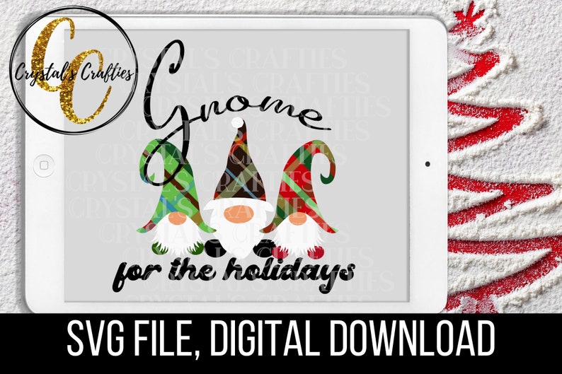 Download Christmas Gnome SVG Gnome for the Holidays SVG Gnome SVG ...