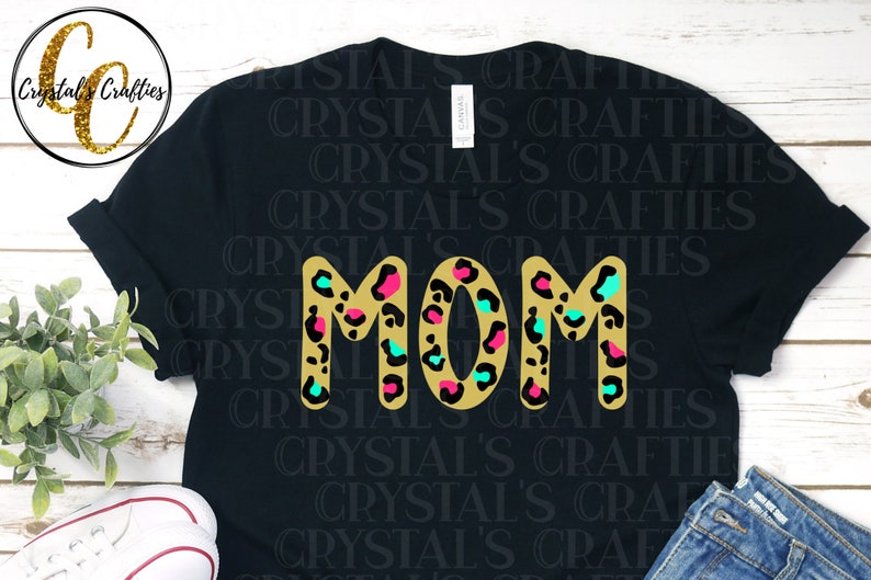 Download Mom SVG Mother's Day SVG Leopard Print SVG Cheetah | Etsy