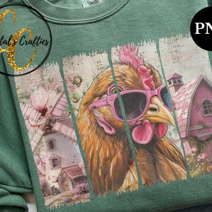 Chicken brush stroke PNG, Farm life PNG, Chicken Lover, Retro Farm PNG, Chicken png, Brush stroke png, chicken mama gift, chicken coop png.