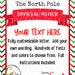 Elf Letters, Naughty Warning, Elf is Sick Letter, Letters From Santa ...