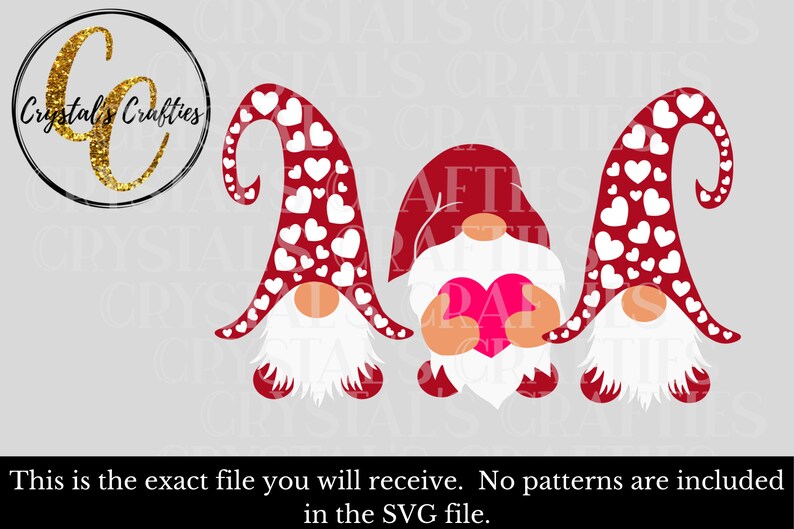 Download Valentine Gnome SVG Valentines SVG Gnome SVG Cute | Etsy