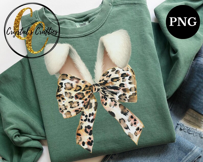 Coquette Bunny Ears PNG