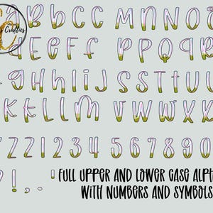 Preppy Canva Alphabet Frames, Center Line Letter Frames, Canva Alphabet Frames, Canva Letter Frames image 4