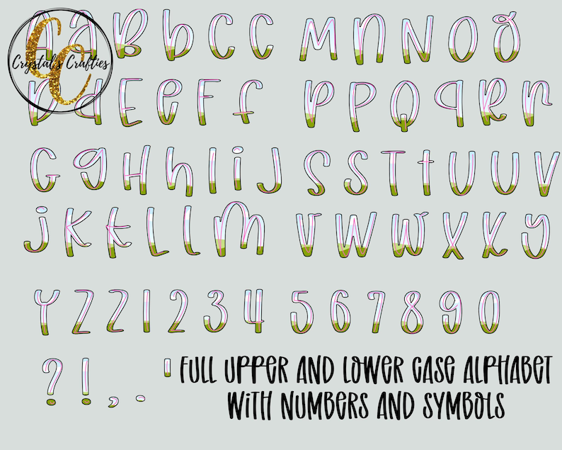 Preppy Canva Alphabet Frames, Center Line Letter Frames, Canva Alphabet Frames, Canva Letter Frames image 4
