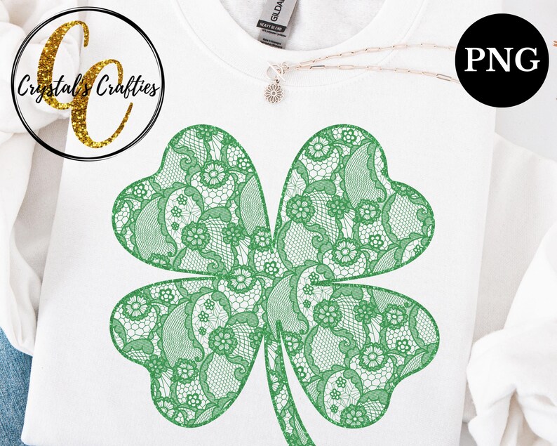 coquette lace clover png