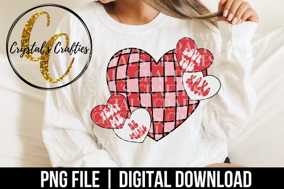 Retro Valentines Day PNG, Valentines PNG, Valentines Shirt Design, Valentines Day PNG, Retro Valentines Heart, Valentines heart design