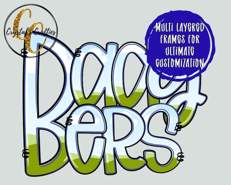 Mascot Doodle Letter Canva Frames, Canva Doodle Letter Frames, Canva Alphabet Frames zdjęcie 2