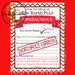 Elf Letters, Naughty Warning, Elf is Sick Letter, Letters From Santa ...