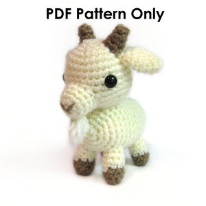 goat plush pattern