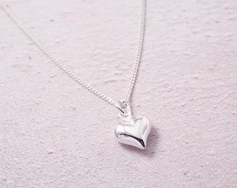 Sterling Silver necklace with Heart charm