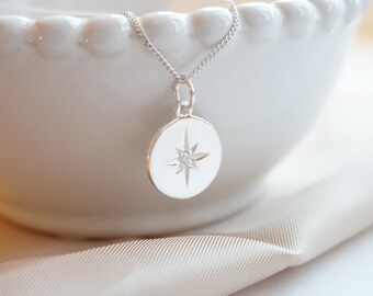 Sterling Silver Protection Necklace