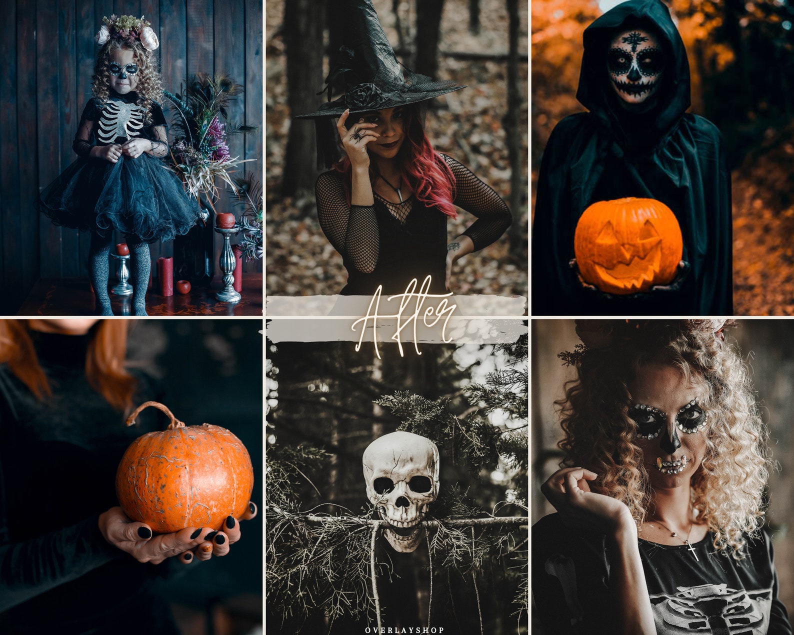 10 Spooky Presets Lightroom Presets Mobile and Desktop Etsy