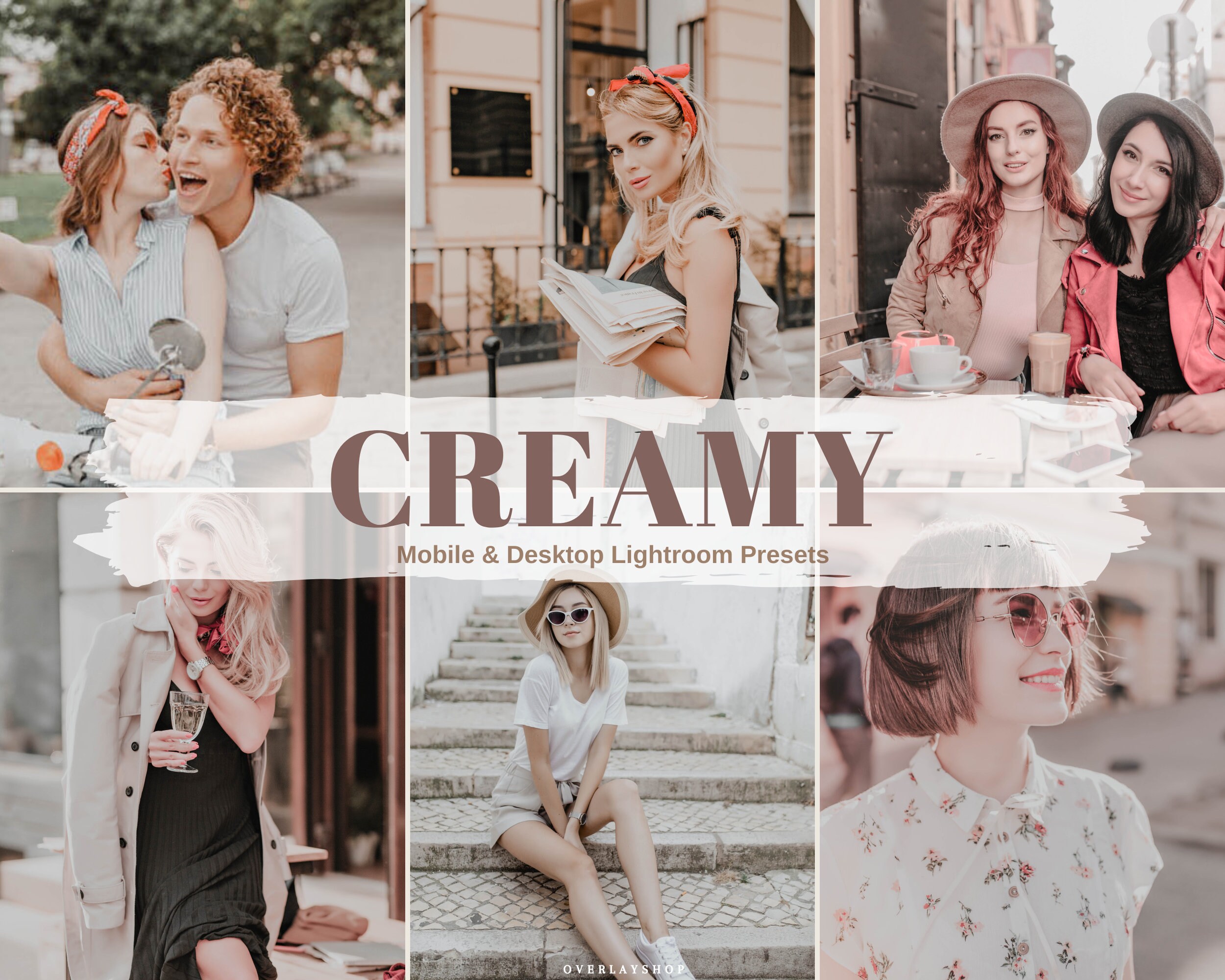 10 Creamy Presets Lightroom Presets Mobile and Desktop Etsy