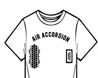 Air Accordion SVG File Circut | Cut File for Cricut | Cricut SVG Silhouette SVG
