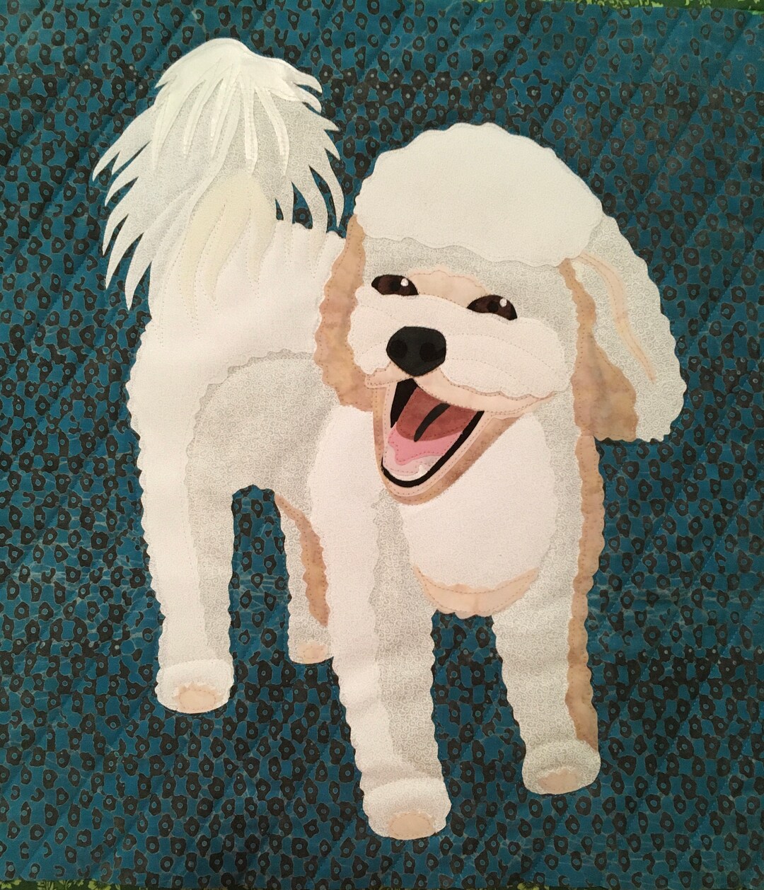Bichon Frise Pattern to Make an 18x18