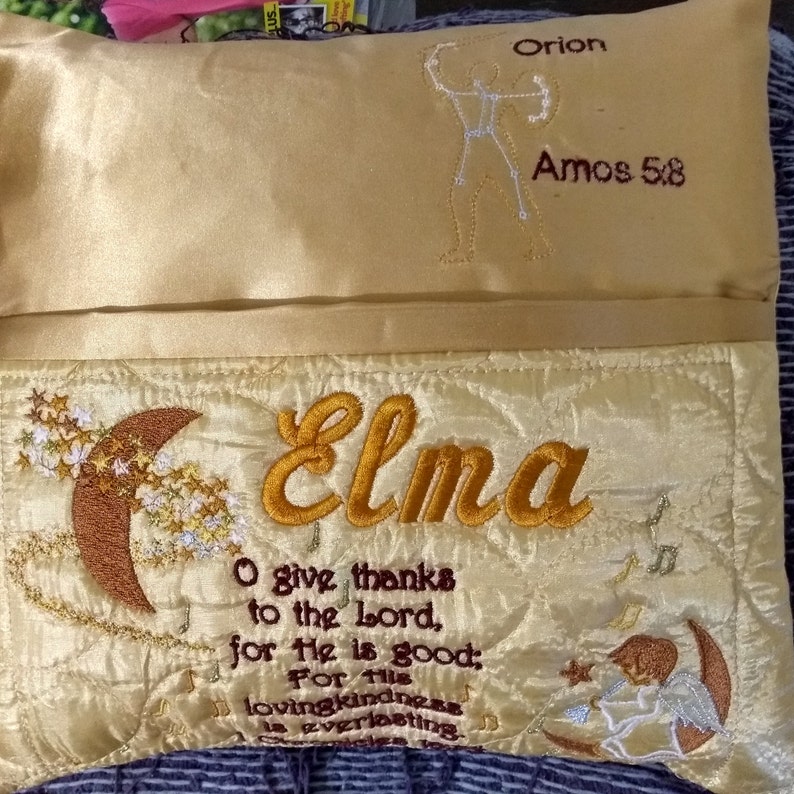 Personalized Reading Pillow