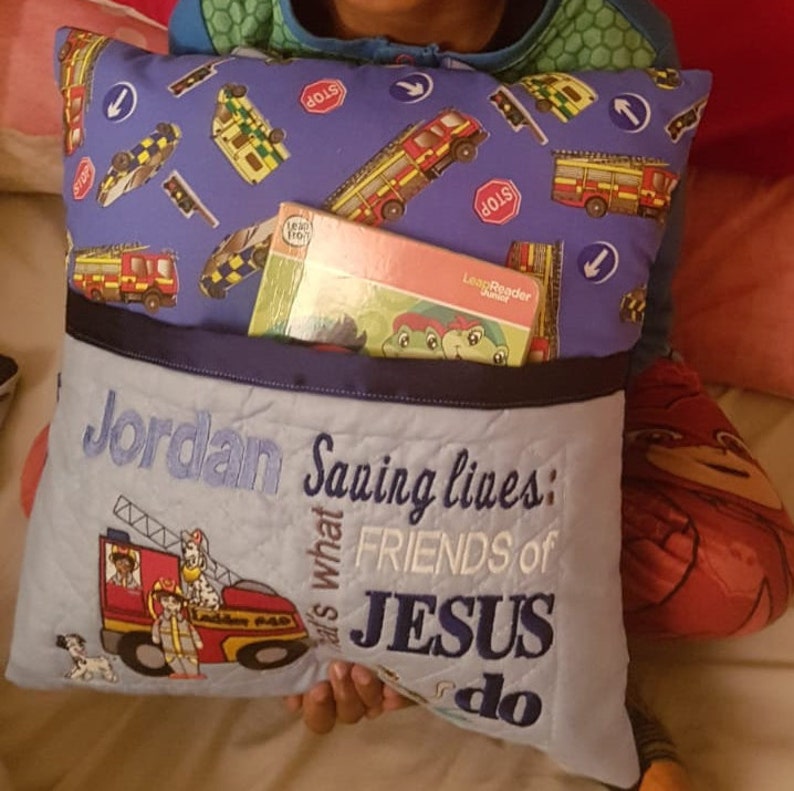 Personalized Reading Pillow