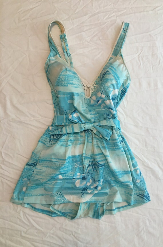 Never Worn 1960's One Piece Vintage Swimsuit